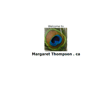 Tablet Screenshot of margaretthompson.ca